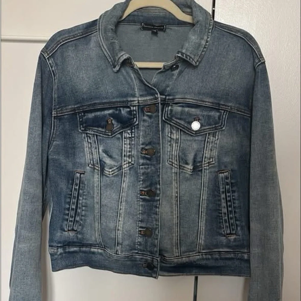 Universal Standard Denim Blue Jean Jacket - Picture 2 of 5